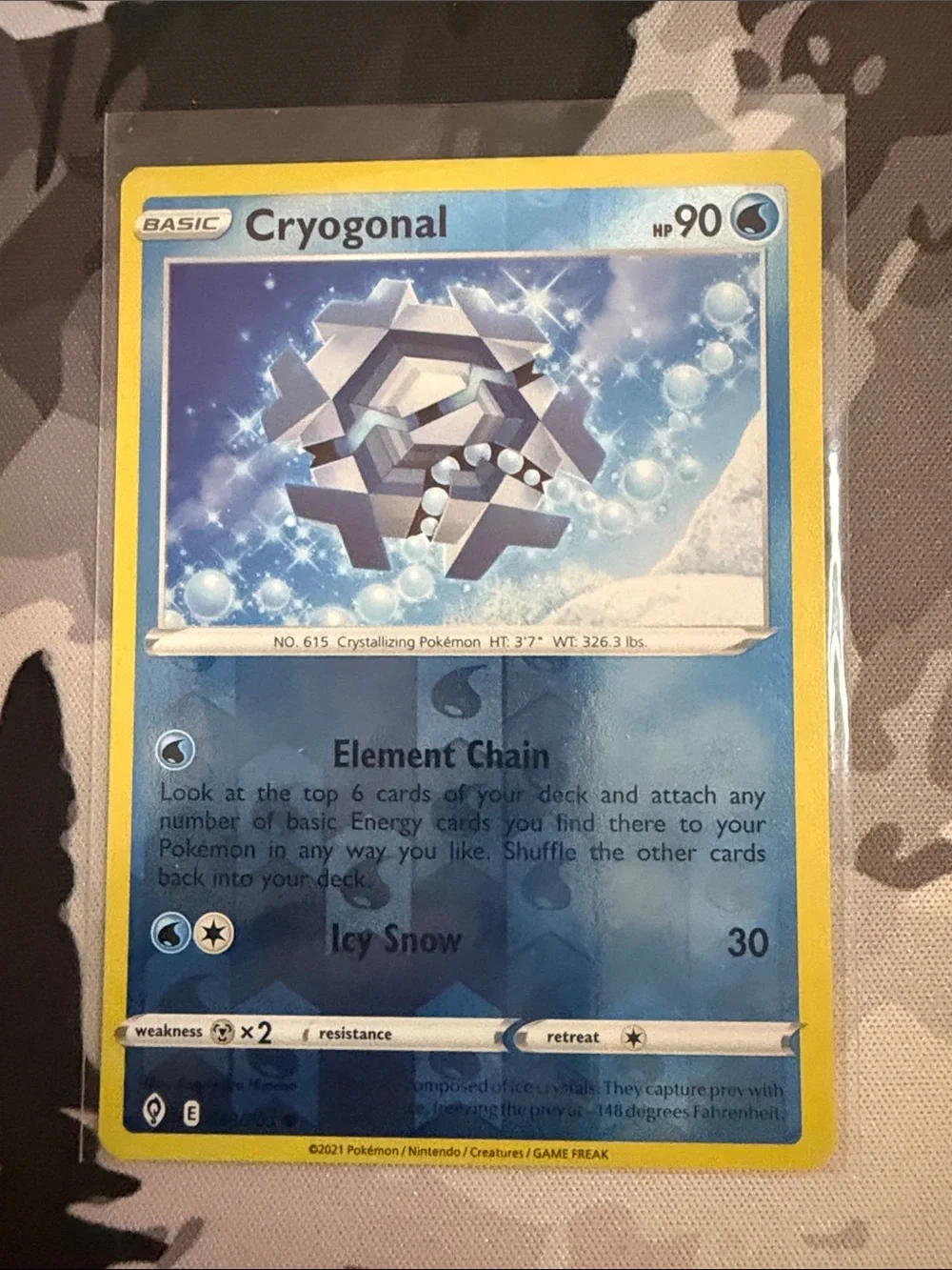 Cryogonal Character Reverse Holo Pokémon Card Lot ❄️ | 2 Cards ✨5/$25✨